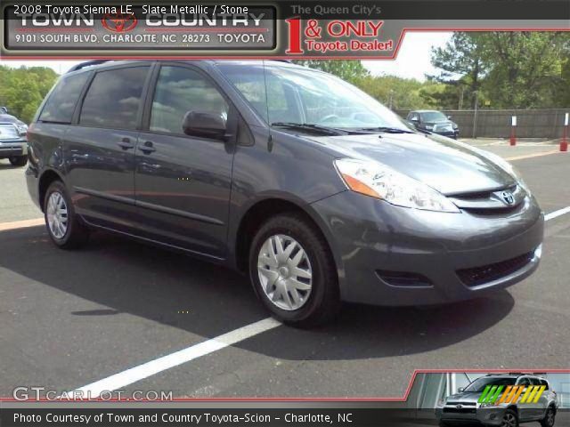 2008 Toyota Sienna LE in Slate Metallic