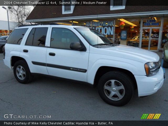 2004 Chevrolet TrailBlazer LS 4x4 in Summit White