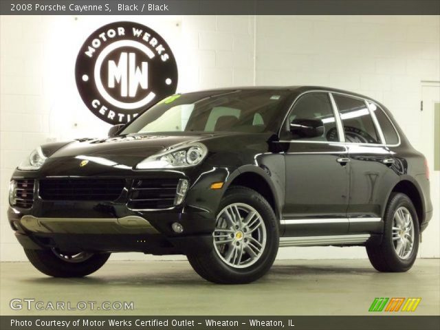 2008 Porsche Cayenne S in Black