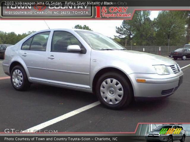 2003 Volkswagen Jetta GL Sedan in Reflex Silver Metallic