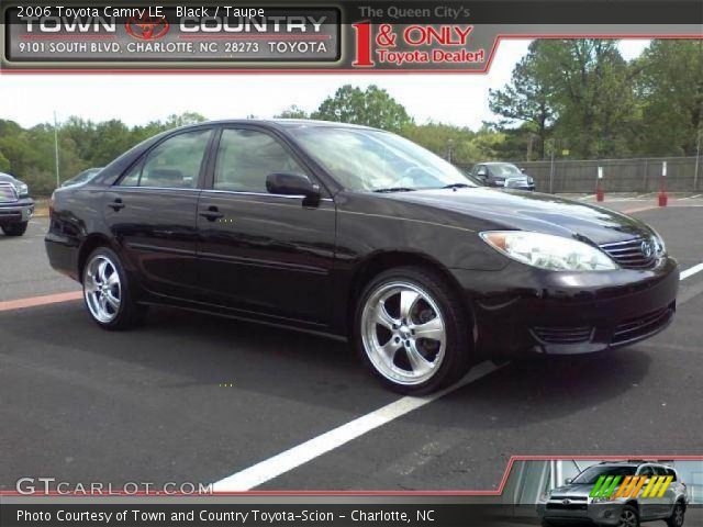 2006 Toyota Camry LE in Black