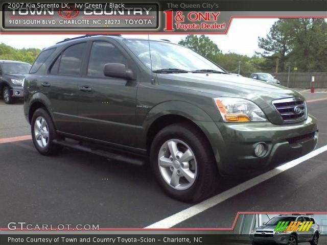 2007 Kia Sorento LX in Ivy Green