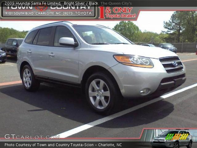 2009 Hyundai Santa Fe Limited in Bright Silver
