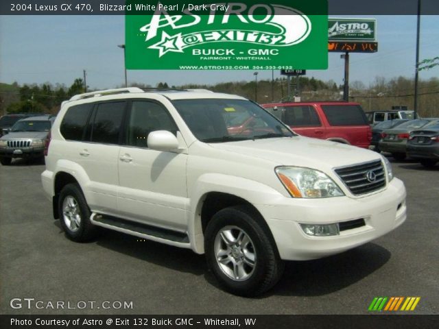 2004 Lexus GX 470 in Blizzard White Pearl