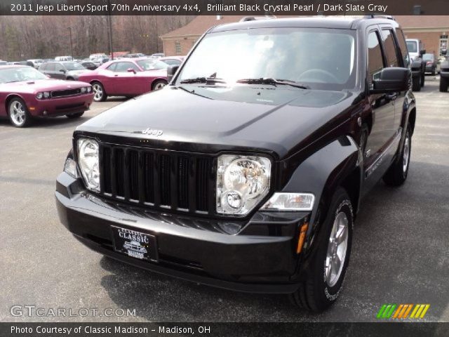 2011 Jeep Liberty Sport 70th Anniversary 4x4 in Brilliant Black Crystal Pearl