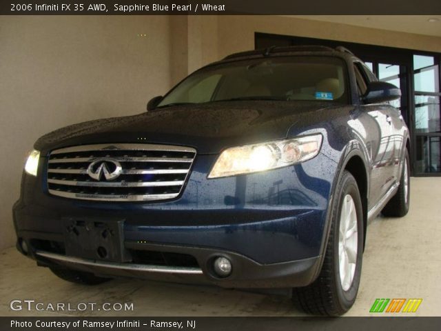 2006 Infiniti FX 35 AWD in Sapphire Blue Pearl