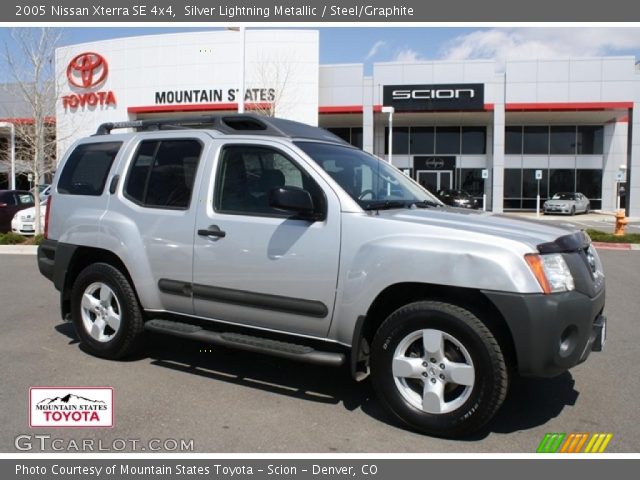 2005 Nissan Xterra SE 4x4 in Silver Lightning Metallic