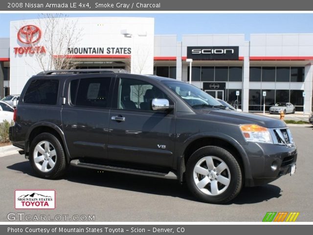 2008 Nissan Armada LE 4x4 in Smoke Gray