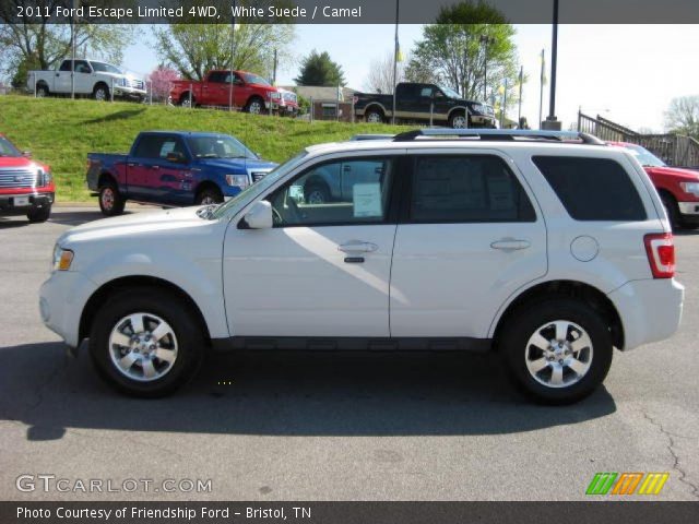 2011 Ford Escape Limited 4WD in White Suede