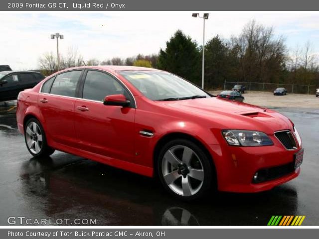 2009 Pontiac G8 GT in Liquid Red