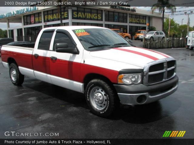 2003 Dodge Ram 2500 ST Quad Cab in Bright White