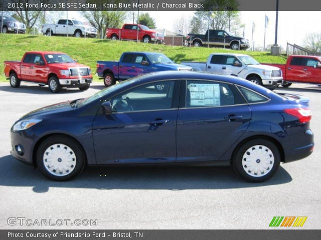 2012 Ford Focus SE SFE Sedan in Kona Blue Metallic