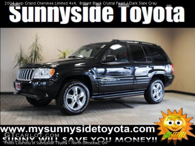 2004 Jeep Grand Cherokee Limited 4x4 in Brillant Black Crystal Pearl