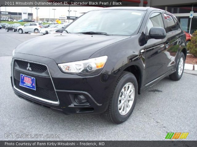 2011 Mitsubishi Outlander Sport ES in Labrador Black Pearl