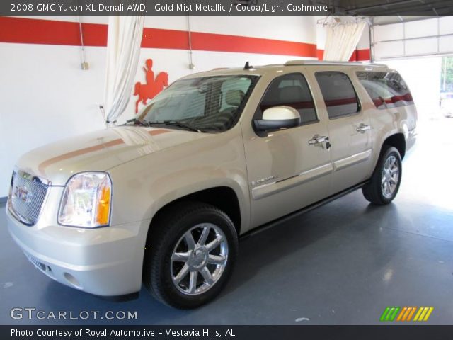 2008 GMC Yukon XL Denali AWD in Gold Mist Metallic