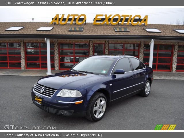 2002 Volkswagen Passat GLS Sedan in Blue Anthracite Pearl