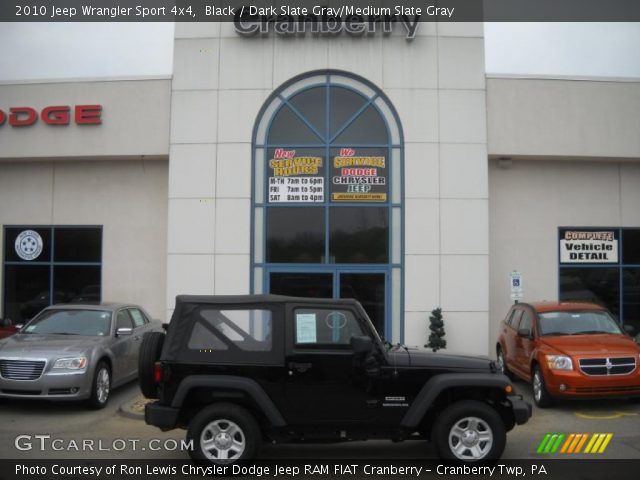 2010 Jeep Wrangler Sport 4x4 in Black