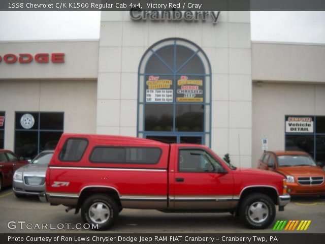 1998 Chevrolet C/K K1500 Regular Cab 4x4 in Victory Red