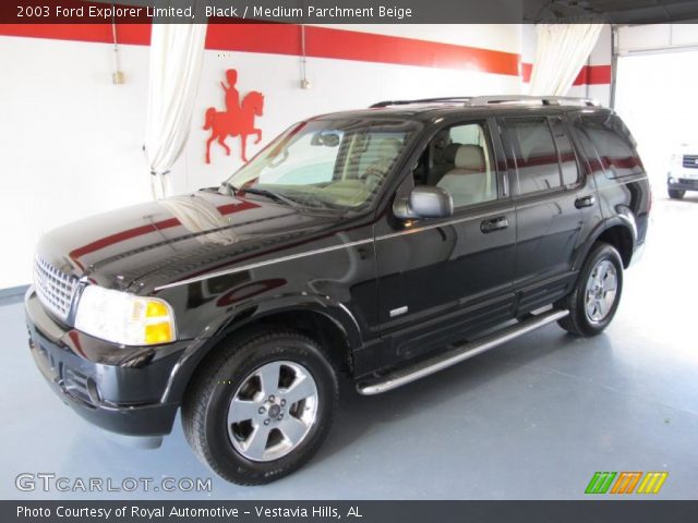 2003 Ford Explorer Limited in Black