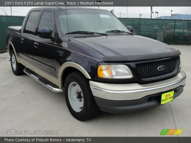 2001 Ford F150 Lariat SuperCrew in Black
