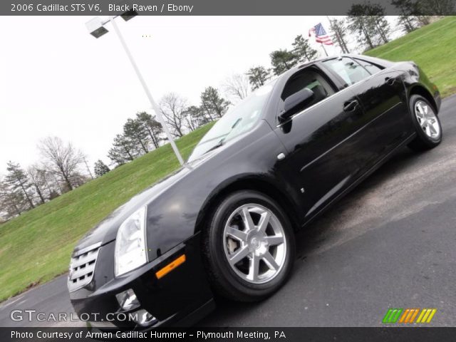 2006 Cadillac STS V6 in Black Raven