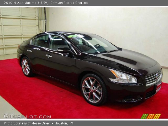 2010 Nissan Maxima 3.5 SV in Crimson Black