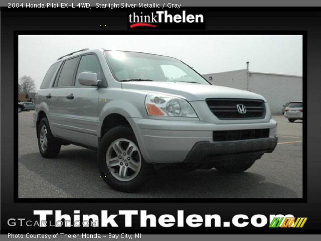 2004 Honda Pilot EX-L 4WD in Starlight Silver Metallic