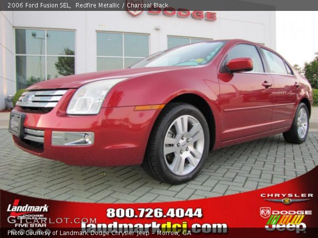 2006 Ford Fusion SEL in Redfire Metallic