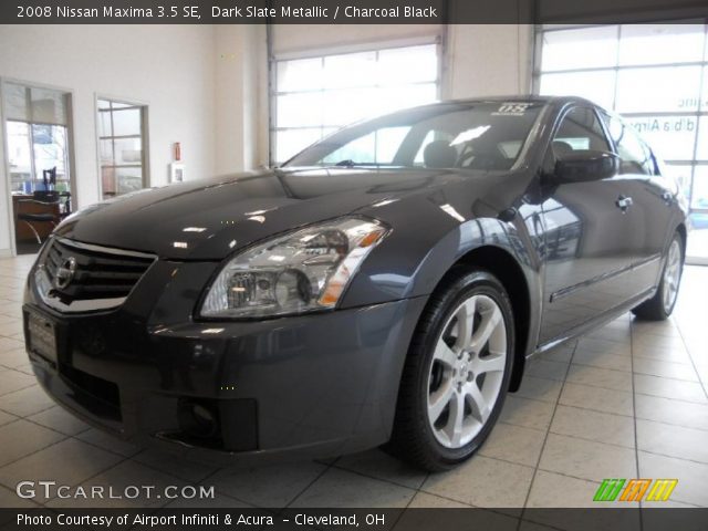 2008 Nissan Maxima 3.5 SE in Dark Slate Metallic