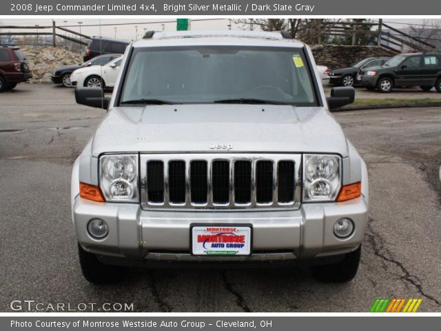 2008 Jeep Commander Limited 4x4 in Bright Silver Metallic