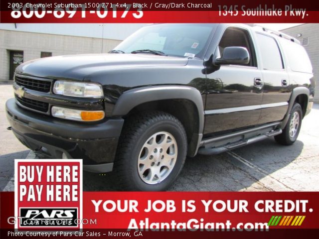 2003 Chevrolet Suburban 1500 Z71 4x4 in Black