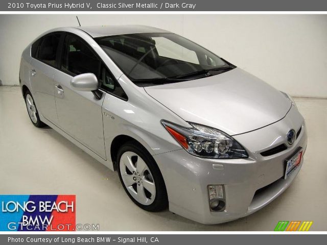 2010 Toyota Prius Hybrid V in Classic Silver Metallic