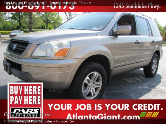 2004 Honda Pilot EX-L 4WD in Sandstone Metallic
