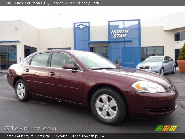 2007 Chevrolet Impala LT in Bordeaux Red