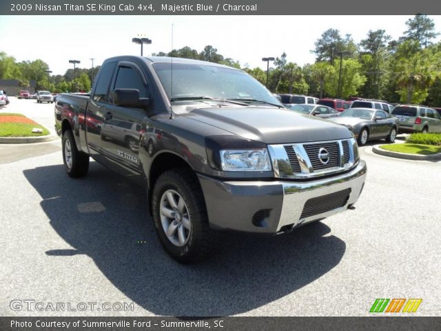 2009 Nissan Titan SE King Cab 4x4 in Majestic Blue