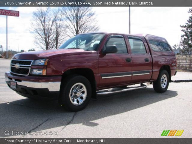 2006 Chevrolet Silverado 1500 LS Crew Cab 4x4 in Sport Red Metallic