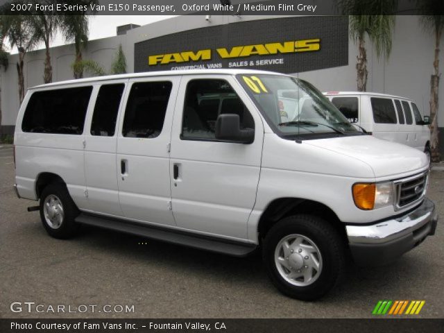 2007 Ford E Series Van E150 Passenger in Oxford White
