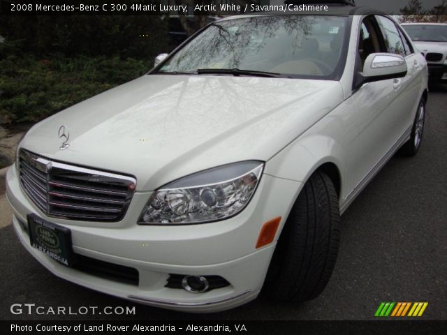 2008 Mercedes-Benz C 300 4Matic Luxury in Arctic White