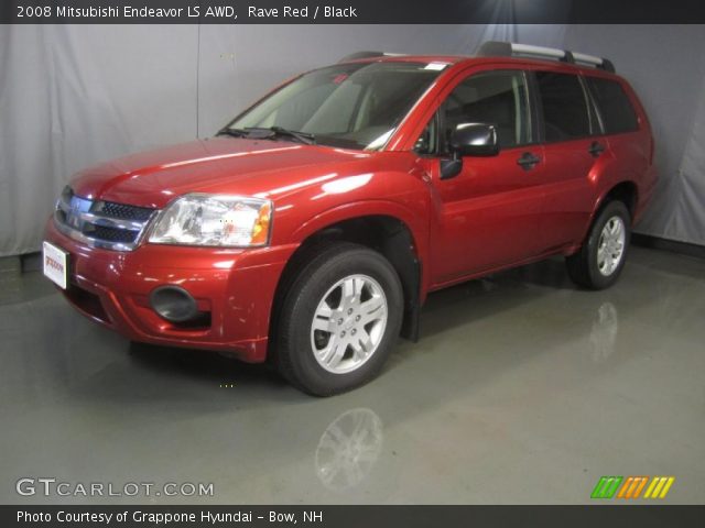 2008 Mitsubishi Endeavor LS AWD in Rave Red