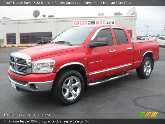 2007 Dodge Ram 1500 Big Horn Edition Quad Cab in Flame Red