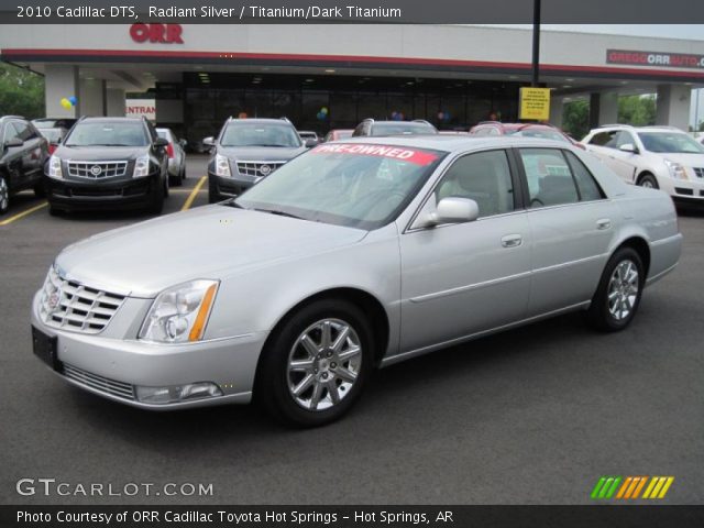 2010 Cadillac DTS  in Radiant Silver