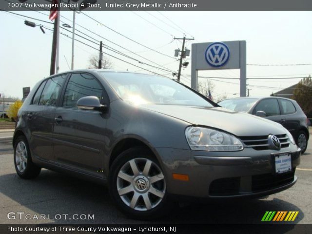 2007 Volkswagen Rabbit 4 Door in United Grey Metallic