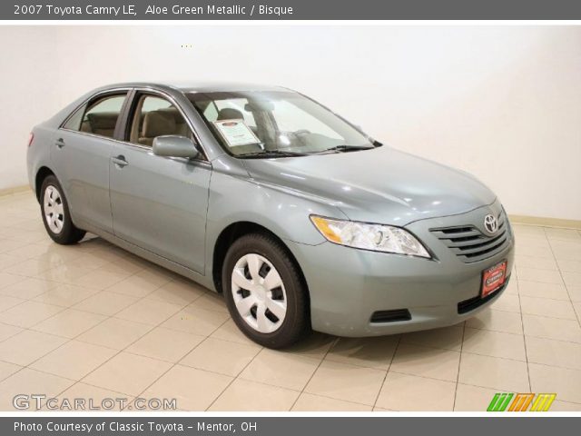 2007 Toyota Camry LE in Aloe Green Metallic