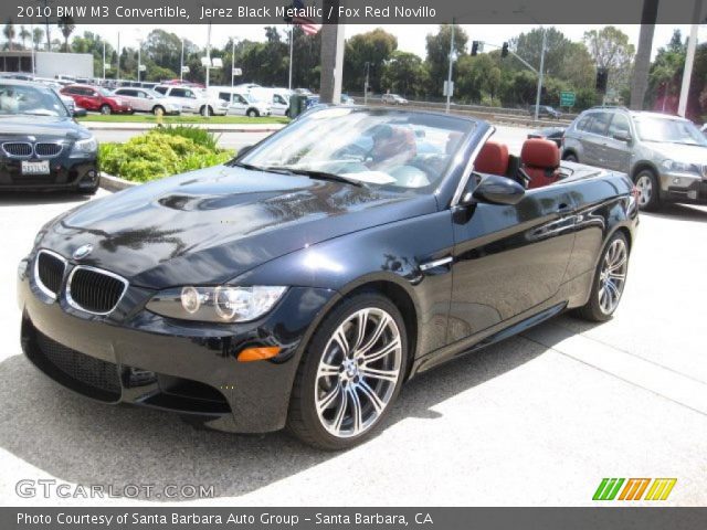 2010 BMW M3 Convertible in Jerez Black Metallic