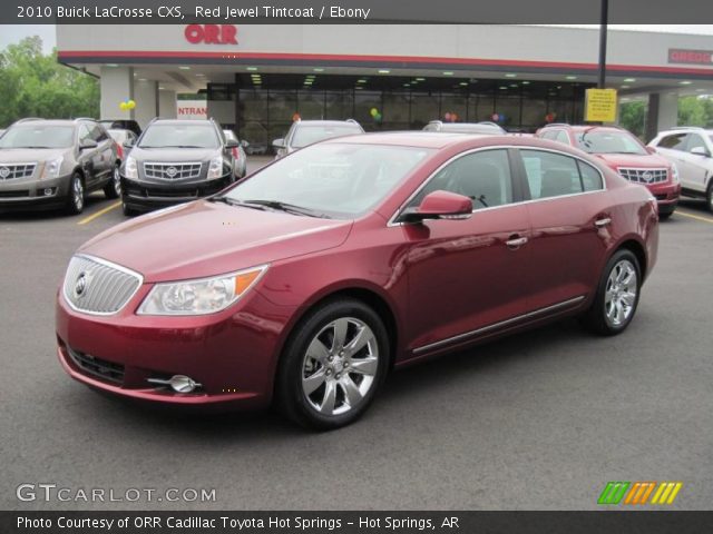 2010 Buick LaCrosse CXS in Red Jewel Tintcoat