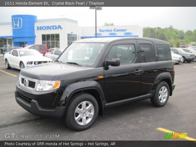 2011 Honda Element EX in Crystal Black Pearl