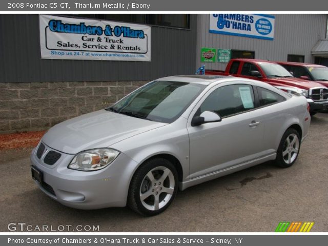 2008 Pontiac G5 GT in Titanium Metallic