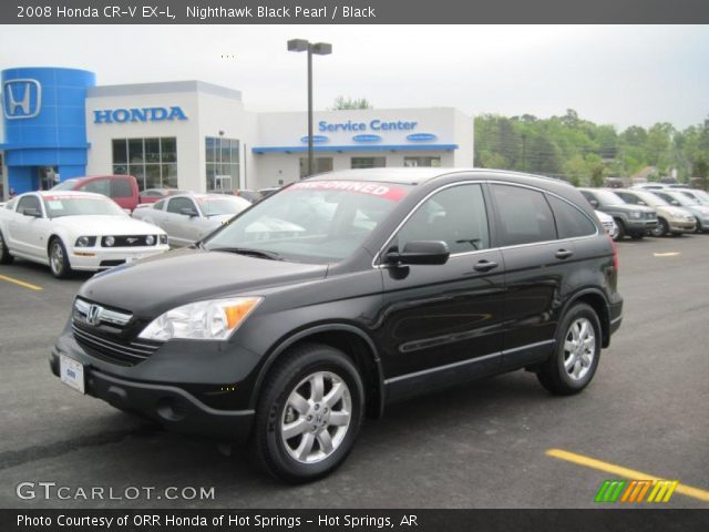 2008 Honda CR-V EX-L in Nighthawk Black Pearl