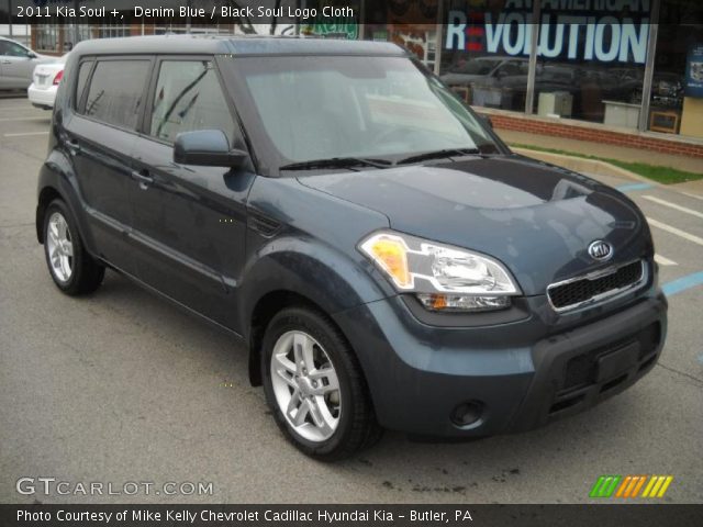 2011 Kia Soul + in Denim Blue