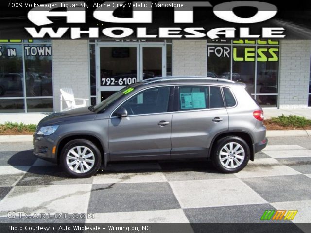 2009 Volkswagen Tiguan SE in Alpine Grey Metallic